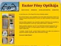 http://eszterfenyoptikaja.hu ismertető oldala